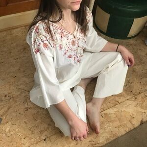 Kundalini Yoga Tunics, Lot of 2, Plus a Wrap Cover with Hood